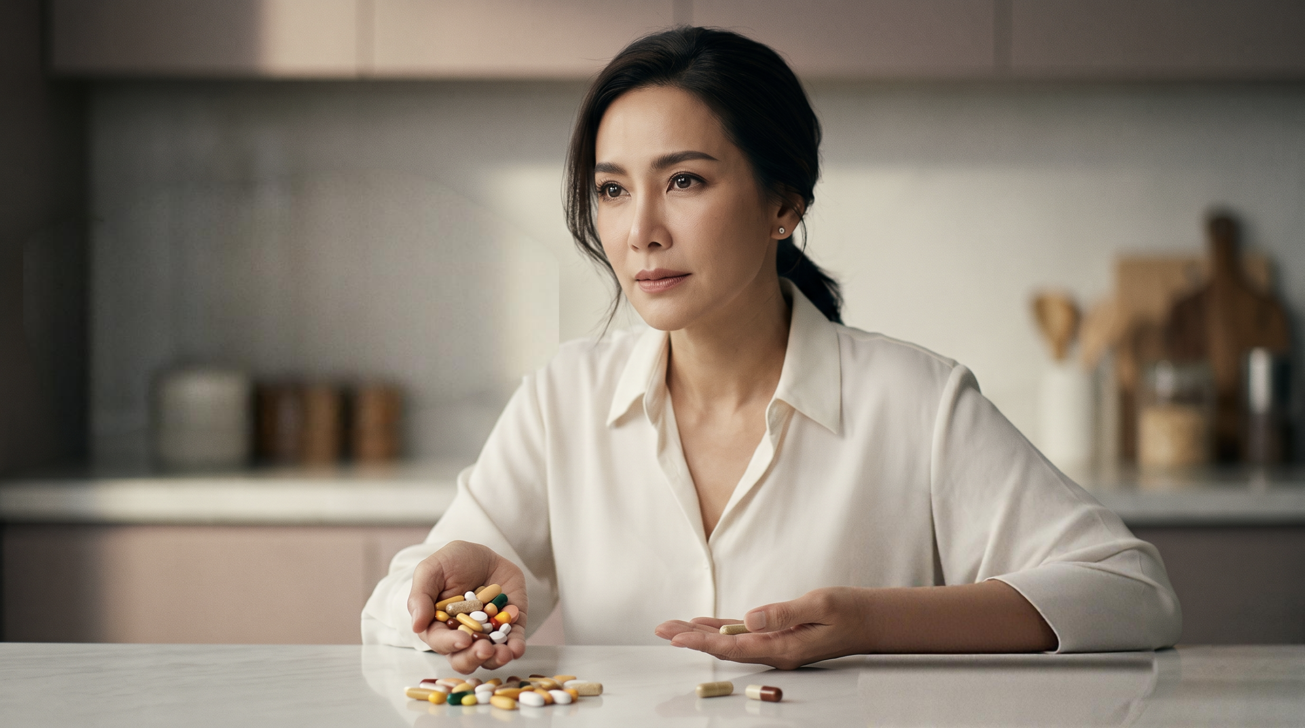 อาหารเสริมแก้ปัญหาวัยทอง ไม่ตกค้างในตับและไต วิตามินบำรุงผู้หญิงอายุ 40 ปี